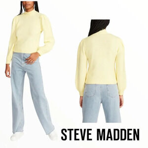 STEVE MADDEN | Yellow | Pretty Sleeve Sweater